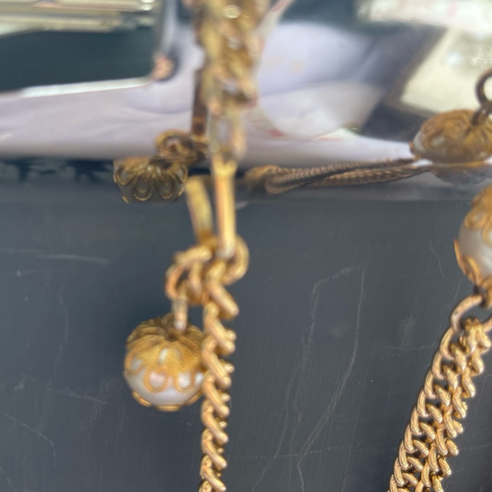Elegant Gold Chain Belt
